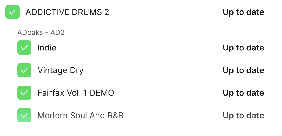 XLN Audio ADDICTIVE DRUMS 2 + 3 ADPACKS